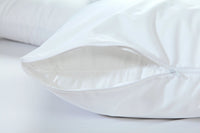 HKM-814547 Waterproof Knitted Cotton Pillowcase - 50x70CM & 48x74CM, 1 Pair