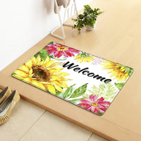 HKM-814611 Cartoon Non-Slip Absorbent Bath Mat for Home Entrance, Bedroom, and Living Room - Machine Washable