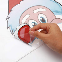 HKM-814675 Christmas Snowflake Window Clings - Reusable Self-Adhesive Static Stickers for Festive Decor