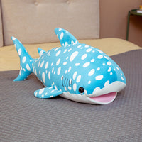 HKM-814675 Spotted Fish Plush Pillow - Soft Short Plush Cushion Filled with PP Cotton