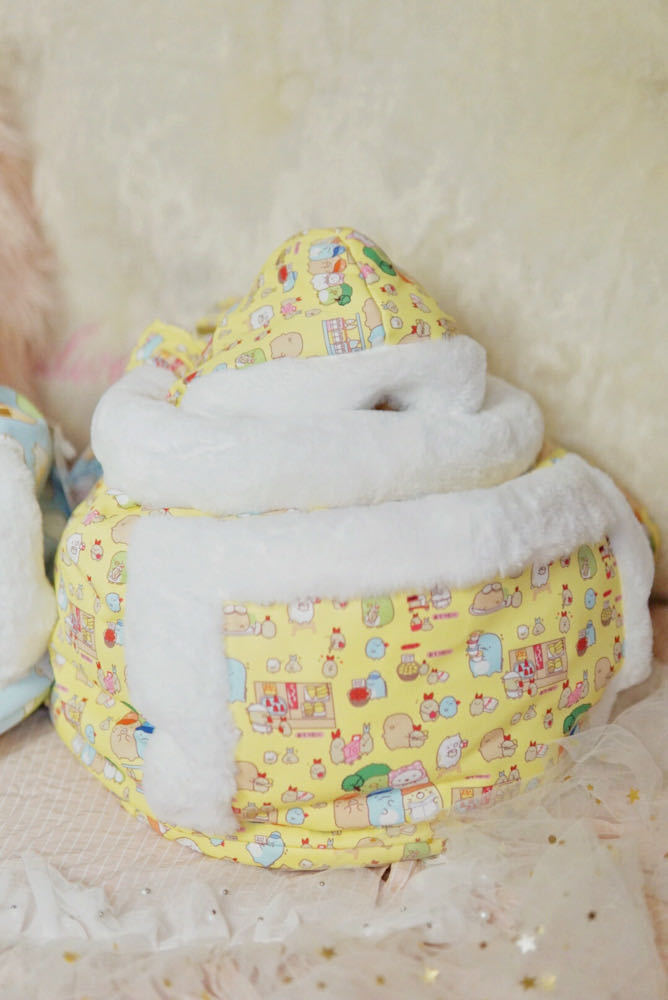 HKM-814739 Cozy Windproof Pet Carrier Bag for Small Dogs and Cats - Multiple Fun Designs