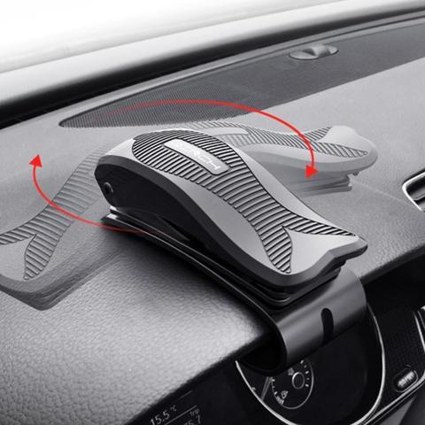 HKM-814803 360-Degree Adjustable Magnetic Phone Holder for Car - Easy Installation, Tilt Angle 60 Degrees, Fits All Sizes