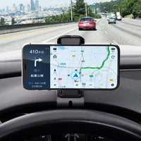 HKM-814803 360-Degree Adjustable Magnetic Phone Holder for Car - Easy Installation, Tilt Angle 60 Degrees, Fits All Sizes