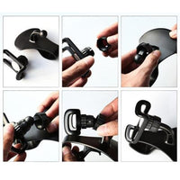HKM-814803 360-Degree Adjustable Magnetic Phone Holder for Car - Easy Installation, Tilt Angle 60 Degrees, Fits All Sizes
