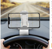 HKM-814803 360-Degree Adjustable Magnetic Phone Holder for Car - Easy Installation, Tilt Angle 60 Degrees, Fits All Sizes