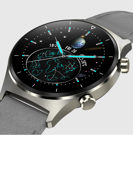 HKM-815059 Waterproof Bluetooth Smart Watch with Silicone Strap for iOS and Android