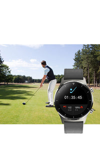 HKM-815059 Waterproof Bluetooth Smart Watch with Silicone Strap for iOS and Android
