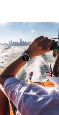 HKM-815059 Waterproof Bluetooth Smart Watch with Silicone Strap for iOS and Android