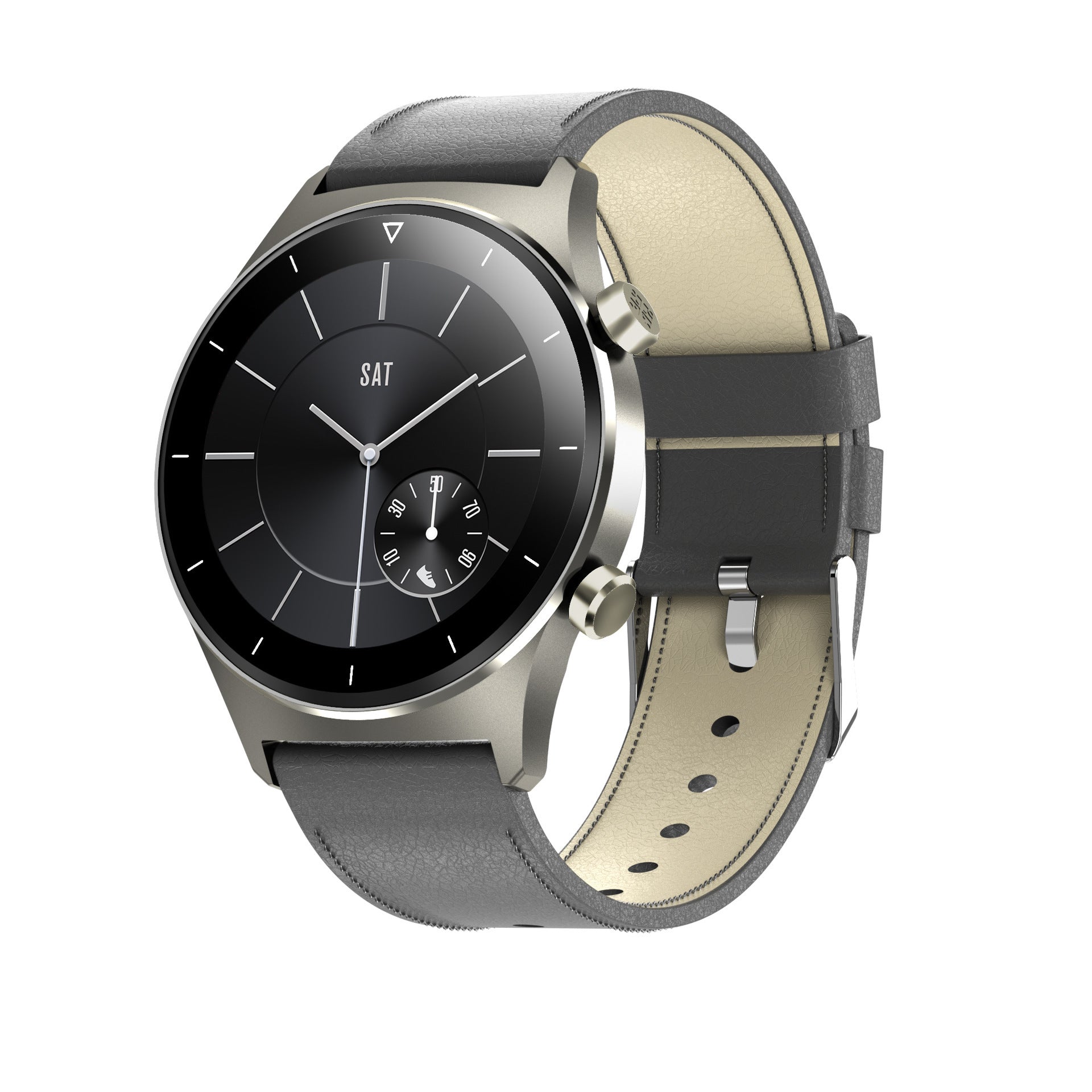 HKM-815059 Waterproof Bluetooth Smart Watch with Silicone Strap for iOS and Android