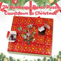 HKM-815315 Santa Claus Flat Puzzle Toy - 70x50 Paper Puzzle Featuring Classic Holiday Character