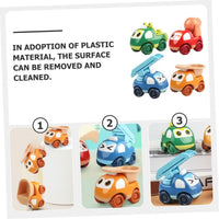 HKM-815507 Pull Back Plastic Engineering Toy Truck for Kids - Safe, Durable Vehicle Playset