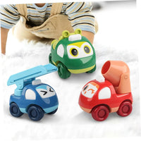 HKM-815507 Pull Back Plastic Engineering Toy Truck for Kids - Safe, Durable Vehicle Playset