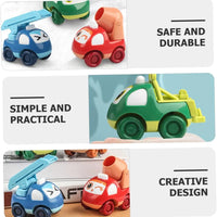 HKM-815507 Pull Back Plastic Engineering Toy Truck for Kids - Safe, Durable Vehicle Playset