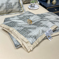 HKM-815699 Summer Duvet Four-Piece Set with Cool Fiber and Washed Silk Finish