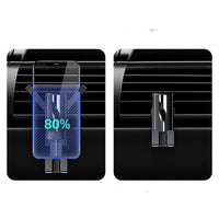 HKM-815763 Fully Automatic Gravity Lock Mobile Phone Holder for Car with Dual-arm Design