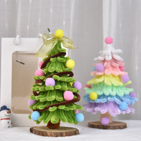 HKM-815827 Mini Christmas Tree DIY Kit - Twister Color Options, Plastic, 24x14cm