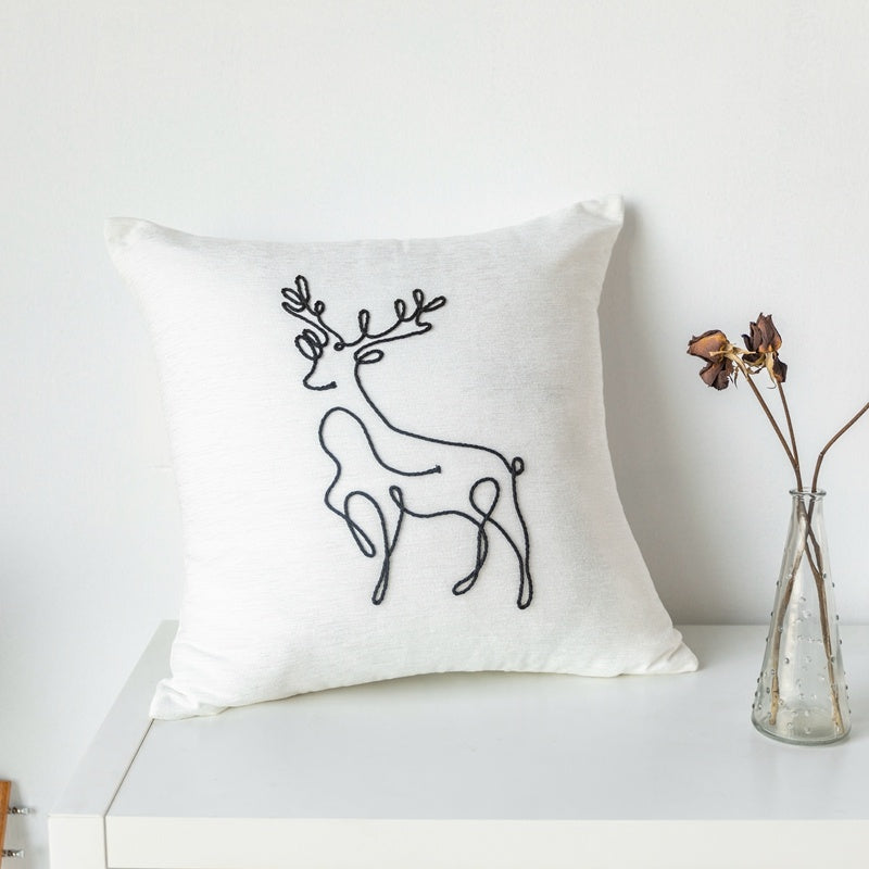 HKM-815827 Modern Simple 45x45cm Sofa Pillow Cushion for Living Room