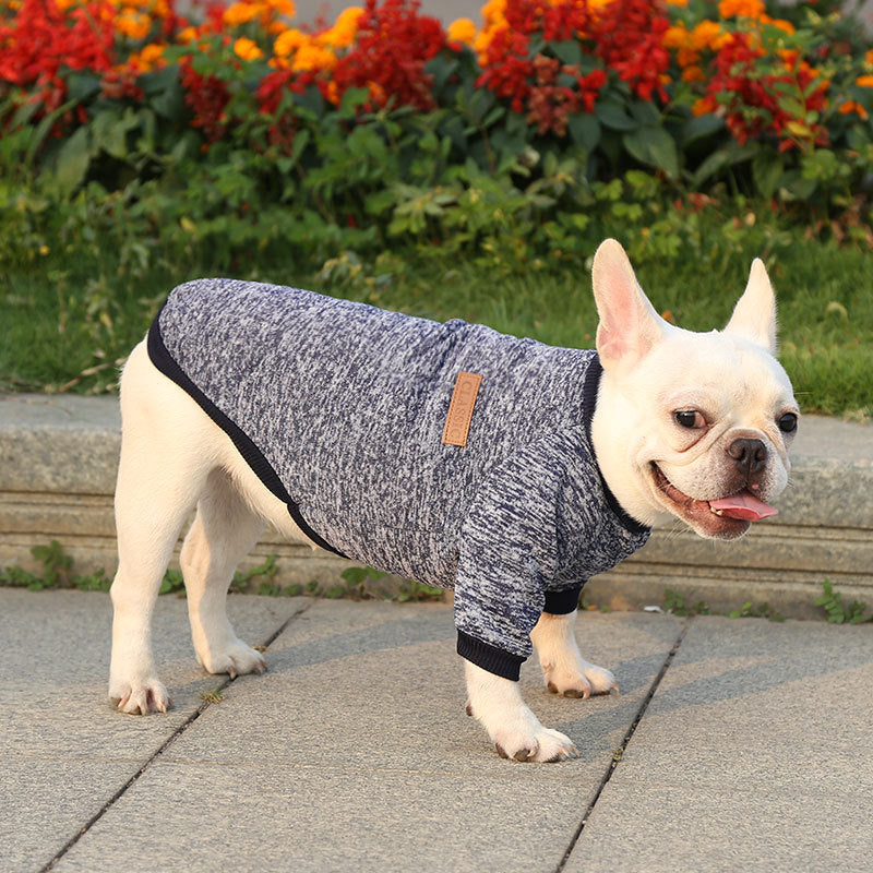 HKM-815955 Cozy Two-Legged Dog Sweater for Fall and Winter - Multiple Sizes Available