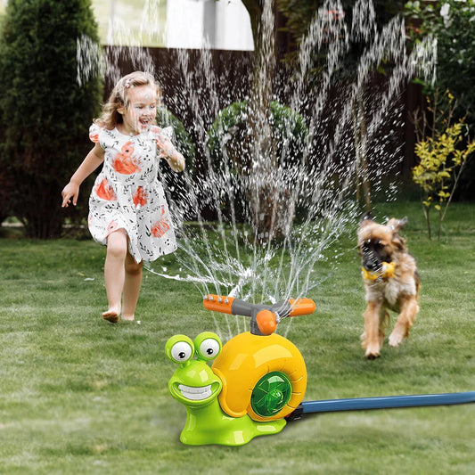 HKM-815955 Water Sprinkler Baseball Toy for Backyard Fun and Outdoor Play - Summer Activity for Kids