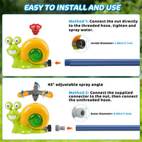 HKM-815955 Water Sprinkler Baseball Toy for Backyard Fun and Outdoor Play - Summer Activity for Kids