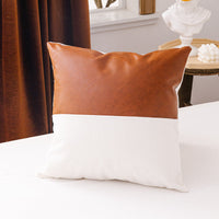 HKM-816083 Double Sofa Cushion with Cotton Canvas Cover and PP Cotton Filling - 45x45cm & 35x50cm Long Pillow