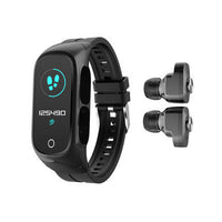 HKM-816211 Smart Bracelet and Bluetooth Headset Combo for Kids and Adults - Compatible with Android and iOS Platforms