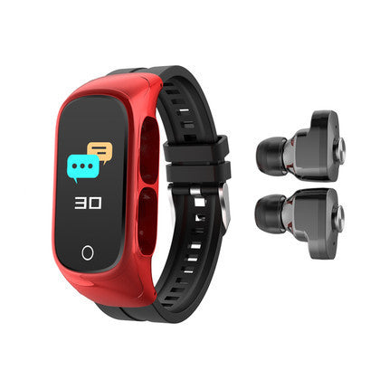 HKM-816211 Smart Bracelet and Bluetooth Headset Combo for Kids and Adults - Compatible with Android and iOS Platforms