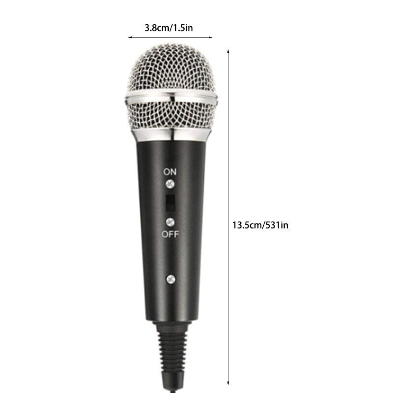 KTX-816403 Plug and Play Omnidirectional Condenser Microphone with 2.5M Cable