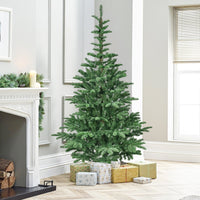 HKM-816467 PE and PVC Mixed Christmas Tree – Available in 5ft, 6ft, 7ft, and 8ft Sizes for Holiday Decor
