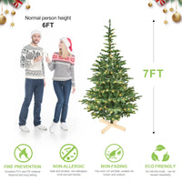 HKM-816467 PE and PVC Mixed Christmas Tree – Available in 5ft, 6ft, 7ft, and 8ft Sizes for Holiday Decor
