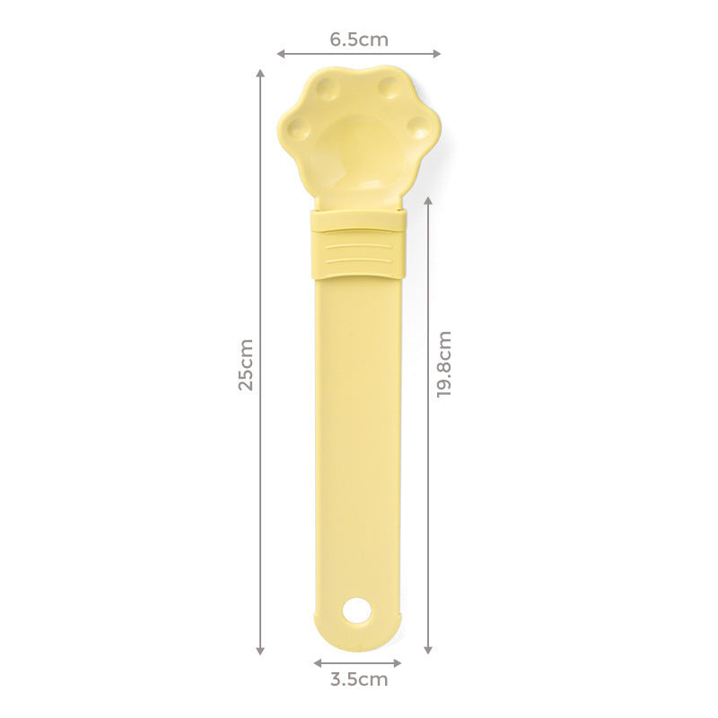 HKM-816467 Plastic Cat Strip Squeezing Machine Spoon Feeder