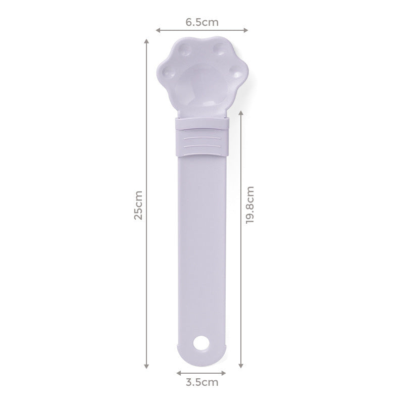 HKM-816467 Plastic Cat Strip Squeezing Machine Spoon Feeder