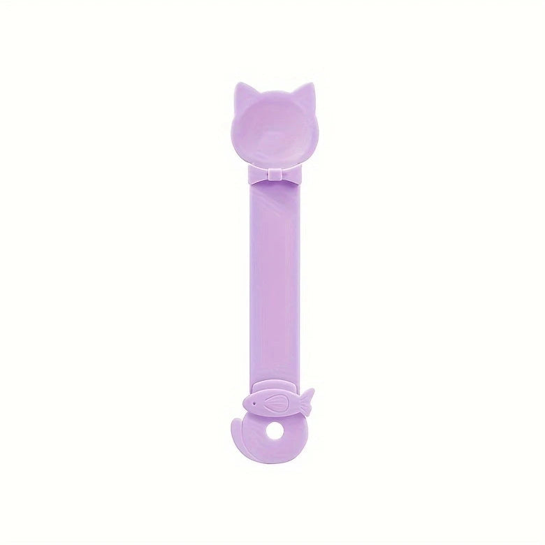 HKM-816467 Plastic Cat Strip Squeezing Machine Spoon Feeder
