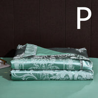 HKM-816531 Light Luxury Embroidered Cotton Summer Quilt - Multiple Sizes Available