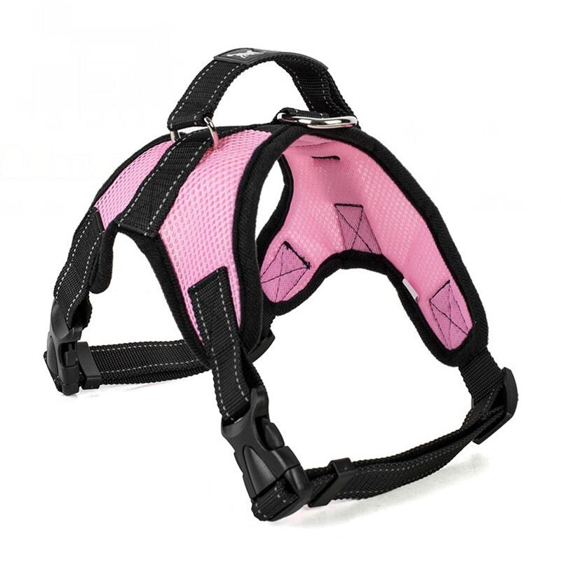 HKM-816723 Camouflage Pet Saddle Chest Strap Dog Vest for Outdoor Traction