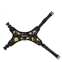 HKM-816723 Camouflage Pet Saddle Chest Strap Dog Vest for Outdoor Traction