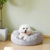 HKM-816915 Comfortable Fluffy Pet Bed for Small and Medium Dogs and Cats - Soft Sofa Mat with Blanket Baskets, Available in Three Sizes