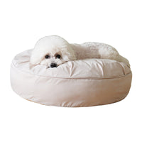 HKM-816915 Comfortable Fluffy Pet Bed for Small and Medium Dogs and Cats - Soft Sofa Mat with Blanket Baskets, Available in Three Sizes