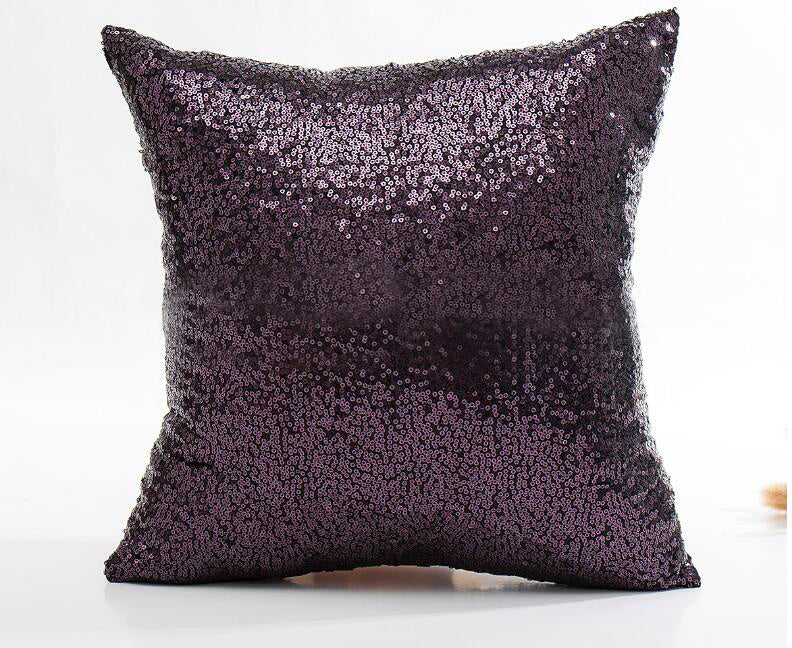HKM-816915 Modern Minimalist Sequin Cushion Cover for Stylish Home Decor