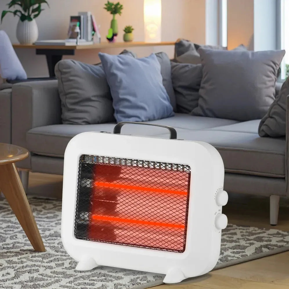 KTX-817043 Portable 800W Electric Heater with Fast Heating and Overheat Protection for Home Use
