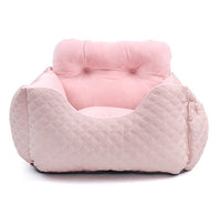 HKM-817235 Pet Dog Car Kennel Portable Cushion Safety Seat