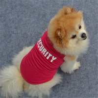 HKM-817299 Cotton Pet T-Shirt for Dogs - Pure Color Dog Vest, Comfortable Fit