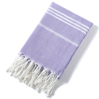 HKM-817427 Tassel Design Polyester Cotton Swimming Towel in Various Colors