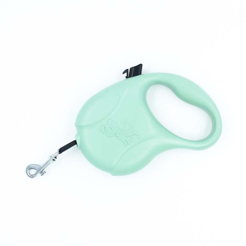 HKM-817683 Automatic Retractable Dog Leash with Hand Holding Rope - 5m Length in Multiple Colors