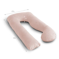 HKM-817683 Multifunctional Lumbar Support Pillow for Comfort in Side Sleeping and Breastfeeding