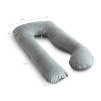 HKM-817683 Multifunctional Lumbar Support Pillow for Comfort in Side Sleeping and Breastfeeding