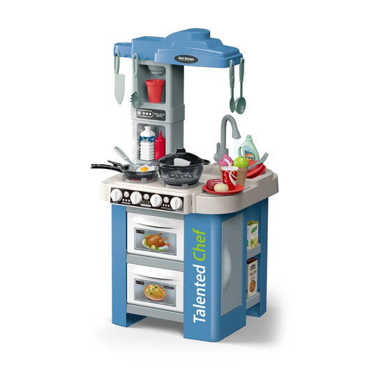 KTX-817683 Pretend Play Water Cooking Game Kitchen Toys Set for Ages 0 to 13 Years