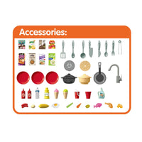 HKM-817683 Pretend Play Water Cooking Game Kitchen Toys Set for Ages 0 to 13 Years