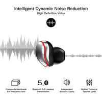 HKM-817747 Smart Wireless Headset with Bluetooth V5.0, 5 Hours Talk Time, and 150 Hours Standby