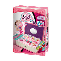 HKM-817811 Beauty DIY Bracelet and Jewelry Making Set for Kids - Includes Rings, Necklaces, and Charms